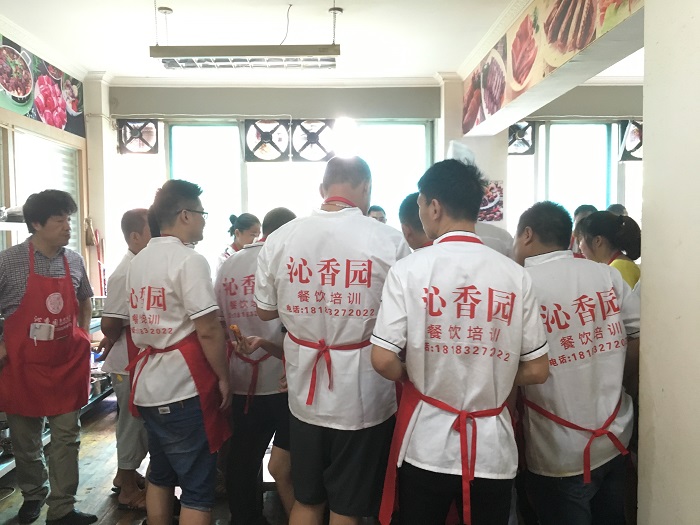 奶茶培訓教學現(xiàn)場二